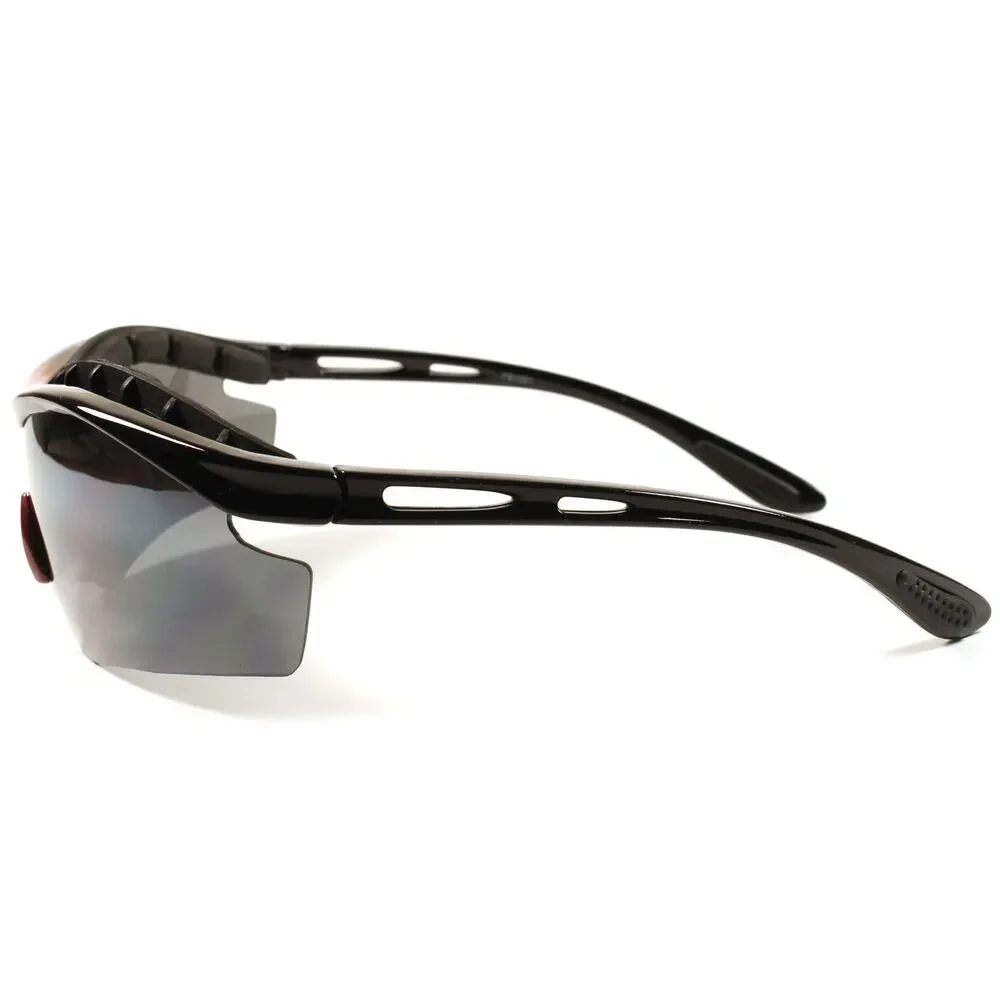 Red Black Motorcycle Biker Riding Foam Padded Extreme Sport Biker Sunglasses F9